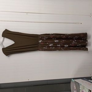 Jusfitsu women's jumpsuit color olive